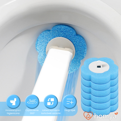 PureWipe™ Innowacyjna szczotka z wymiennymi końcówkami do WC